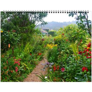 Claude Monet's garden at Giverny, France, flower garden