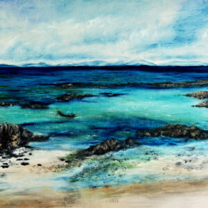 Greecian Blues Canvas Print 60x90 cm / 24x36″